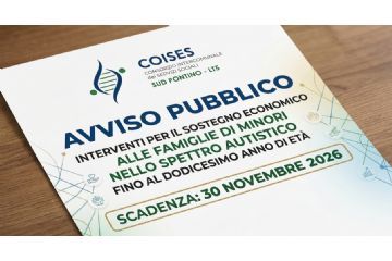 Avviso Pubblico Interventi Per Il Sostegno Economico Alle Famiglie Di Minori Nello Spettro Autistico Fino Al Dodicesimo Anno Di Età 