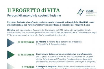 PROGETTO DI VITA
